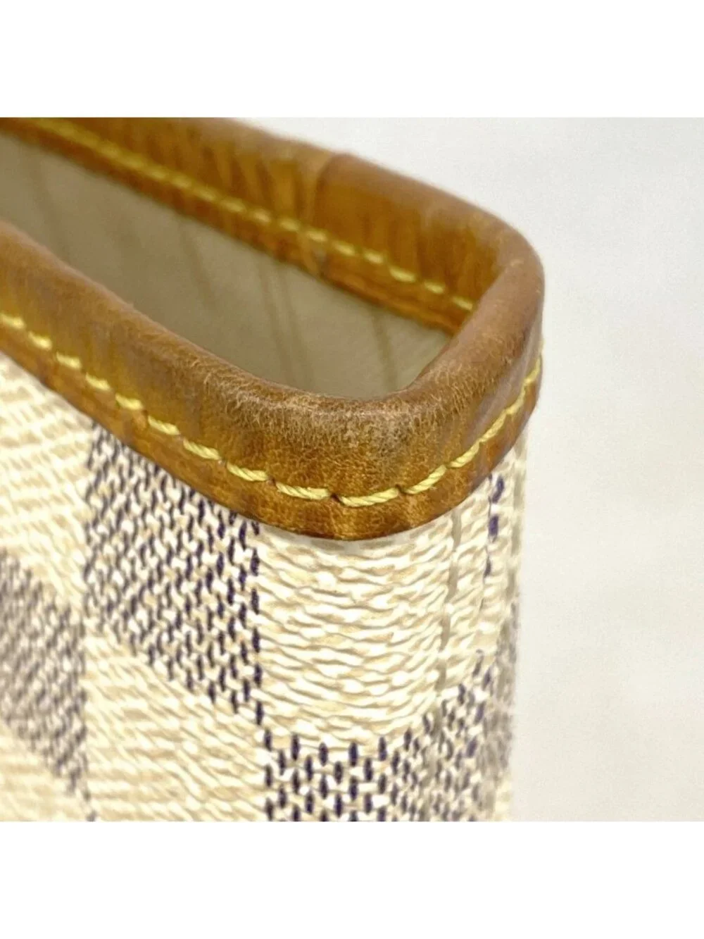 Louis Vuitton Tote Damier Azur Neverfull MM White